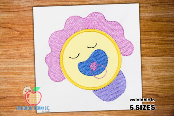 A Baby Sucking a Pacifier