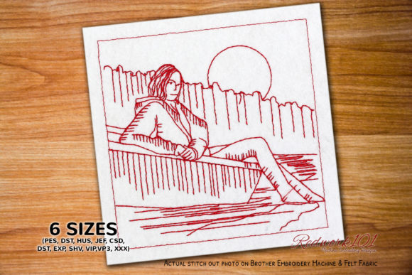 Girl Sitting on Boat Bluework Review