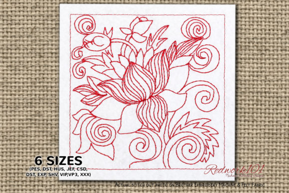 Lotus Redwork Review for Boutique Apparel