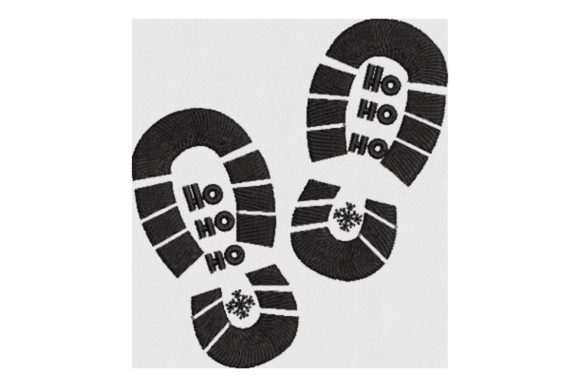 Santa Claus Shoe Prints Review