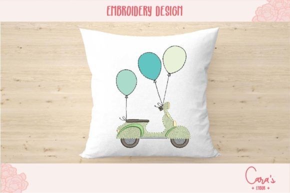 Vintage Motorcycle Applique Review