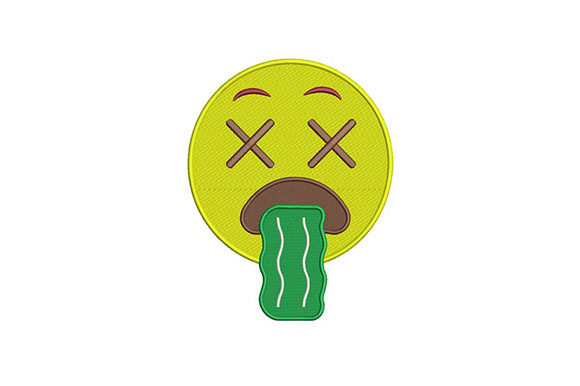 Yellow Vomiting Emoji Design Review